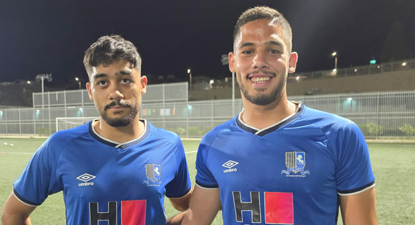 اتحاد أبناء جت يضم الشقيقين إبراهيم ويوسف غرة القادميْن من اتحاد أبناء سخنين