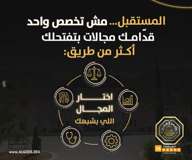 جامعة القدس - أبو ديس... أقرب لمستقبلك