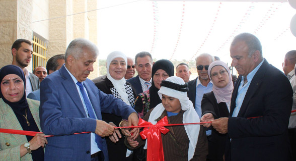 التربية الفلسطينية تفتتح مدرسة جودت عايش البرغوثي في قرية كفر عين بمحافظة رام الله والبيرة