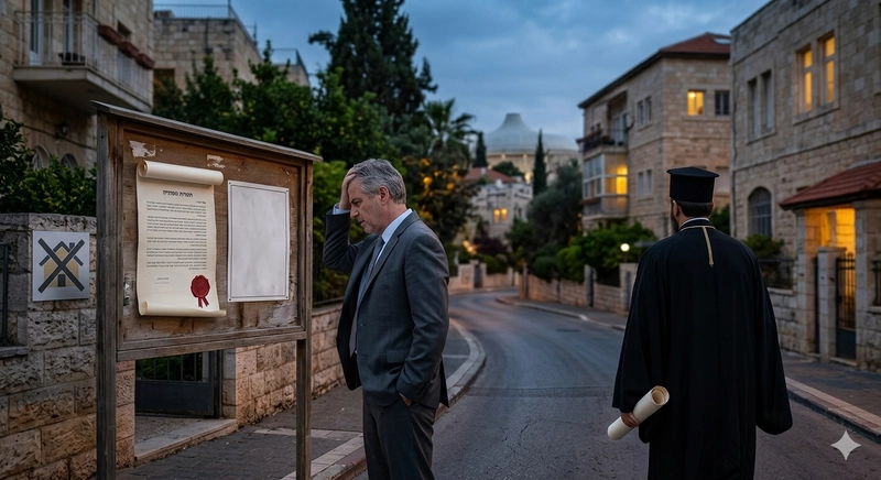 الكنيسة اليونانية تهدد صفقة ال 750 مليون شيكل في القدس - ما القصة ؟