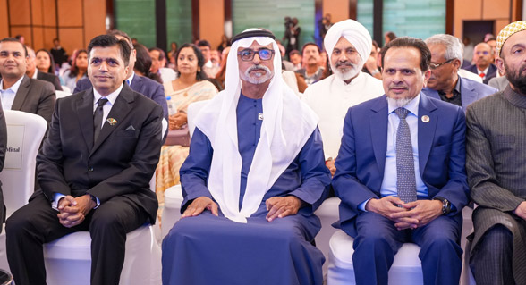 نهيان بن مبارك يفتتح ملتقى الأعمال للمجموعة الهندية للأعمال والمحترفين