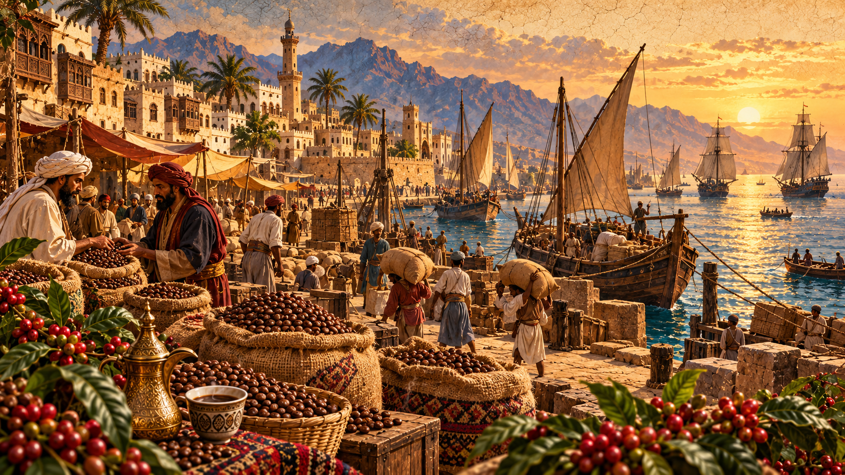 من المخا إلى موكا.. كيف منحت مدينة يمنية القهوة اسمها؟