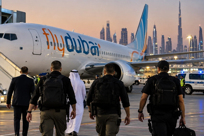 الشاباك يشارك في الإمارات بالتحقيق مع الطيار العُماني المتهم بمحاولة إسقاط طائرة «فلاي دبي»