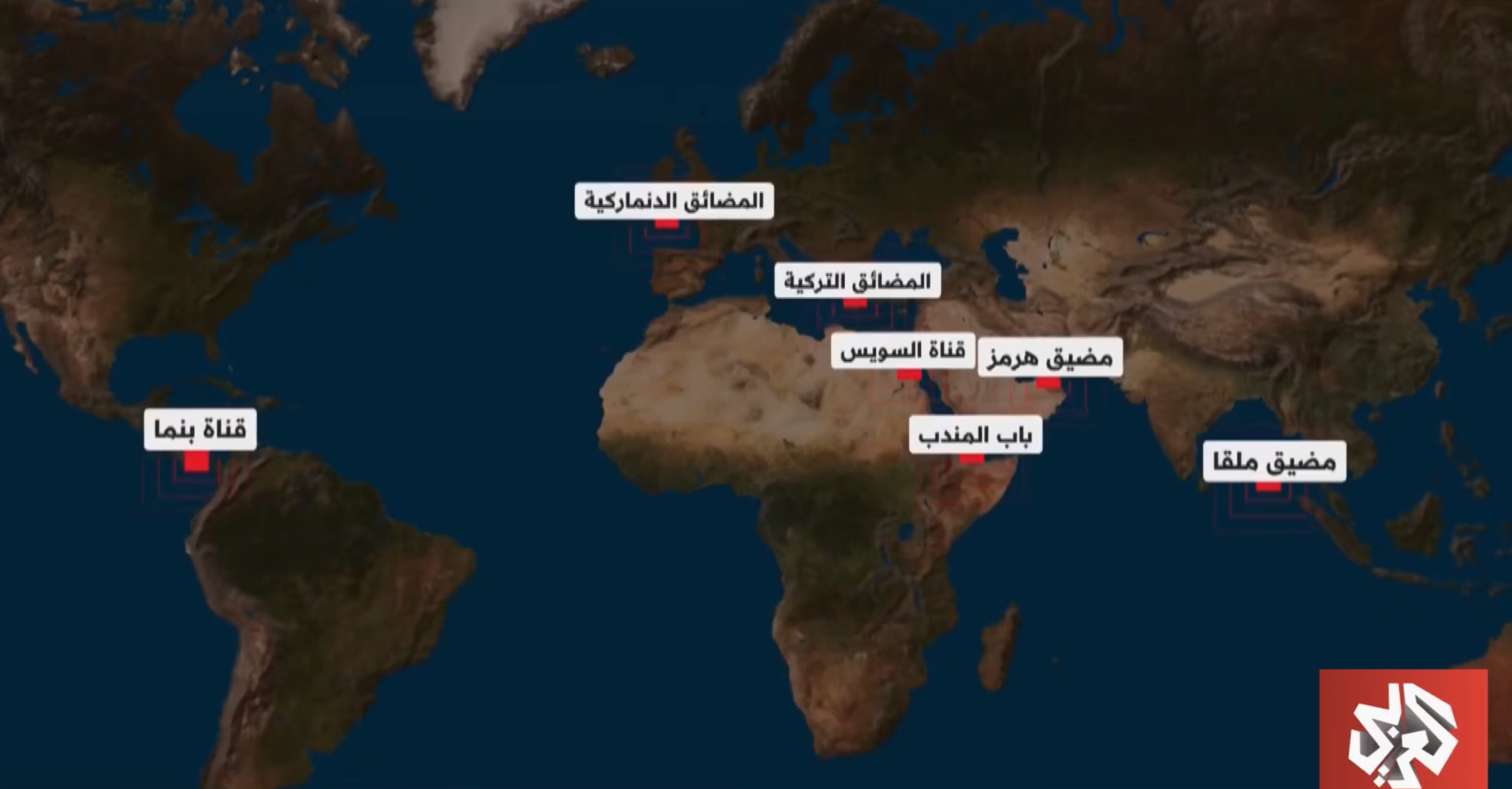 7 مضائق تتحكّم في تجارة النفط حول العالم.. ما هي؟