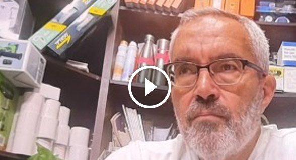 عمر سكسك يتحدث عن التحضيرات للمظاهرة في يافا بعد الاعتداء على الاب قسطنطين نصار